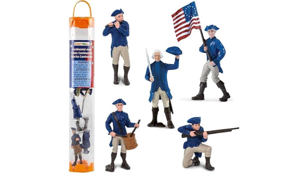 miniature revolutionary war figures