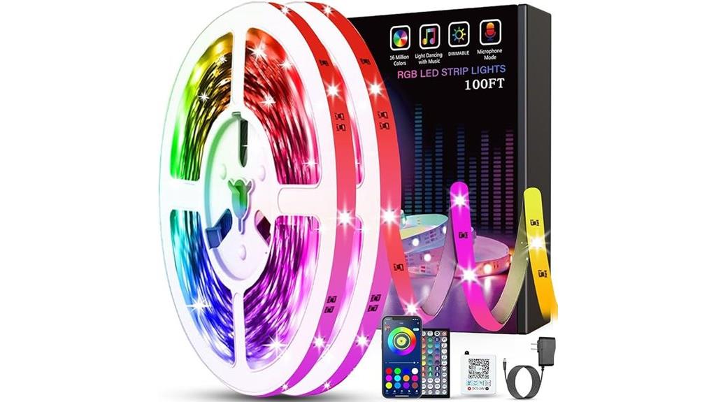 music sync led strip lights