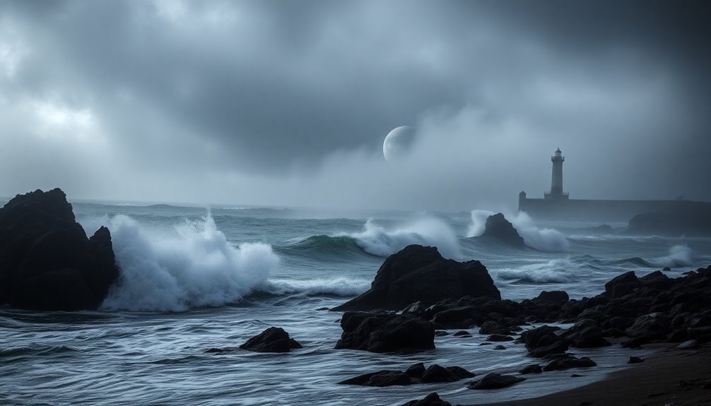 mysterious coastal horror film