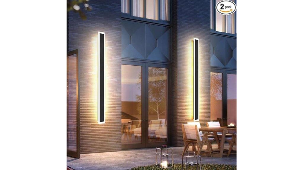 outdoor led wall lights