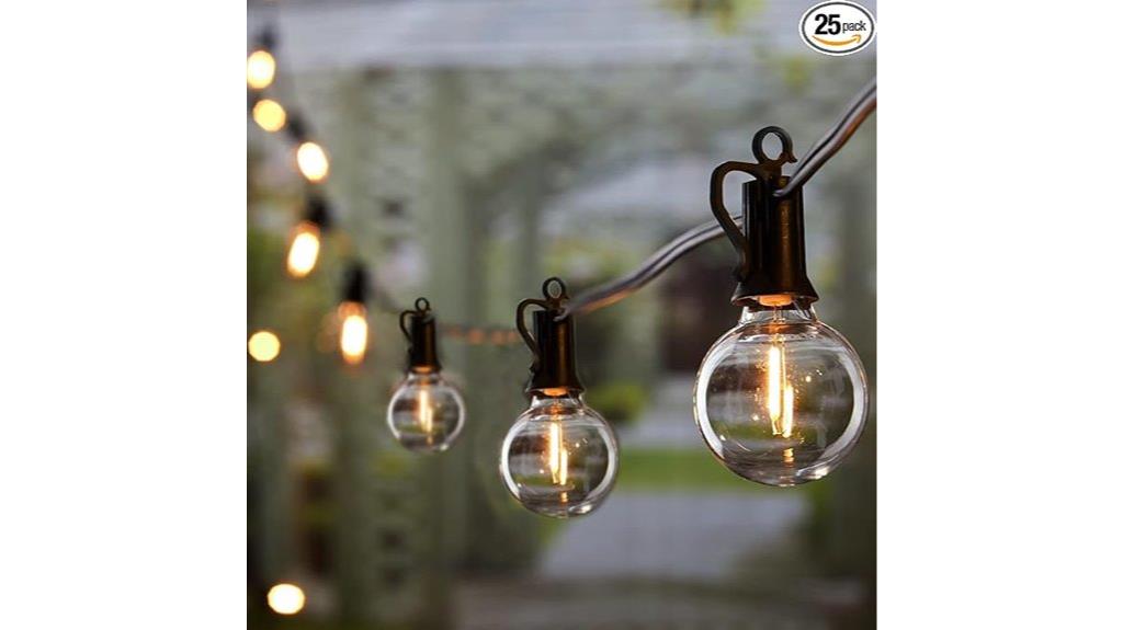 outdoor string lights bundle