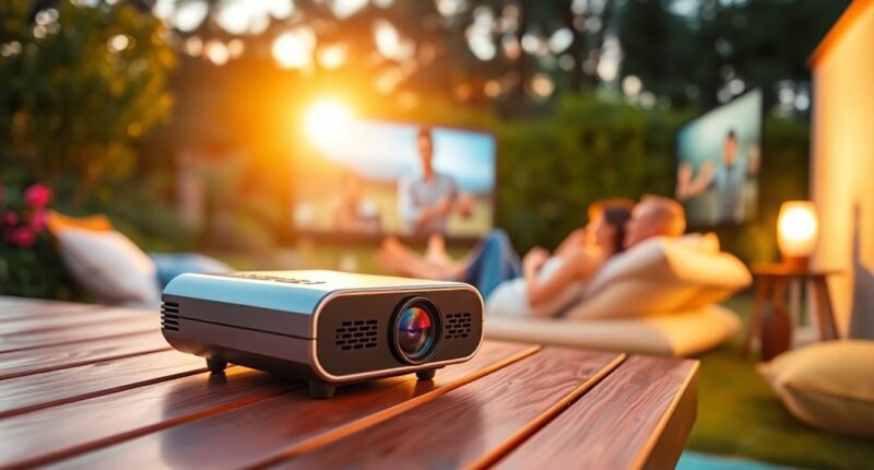 portable projectors for entertainment