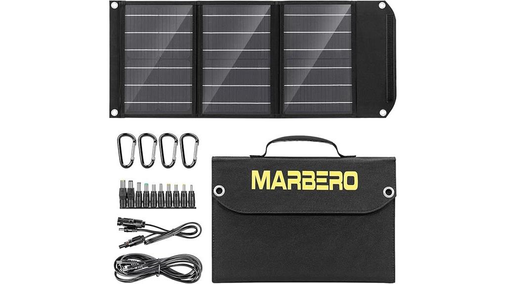 portable solar charger 30w