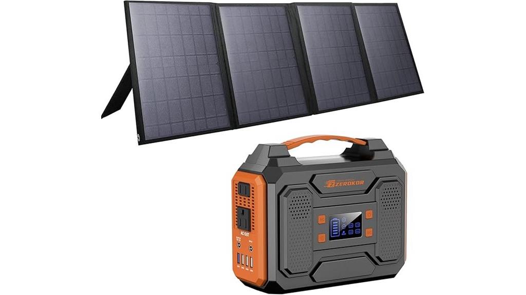 portable solar power station