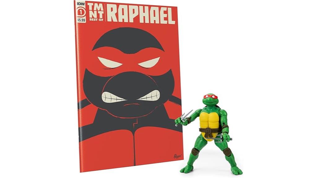 raphael comic and figure