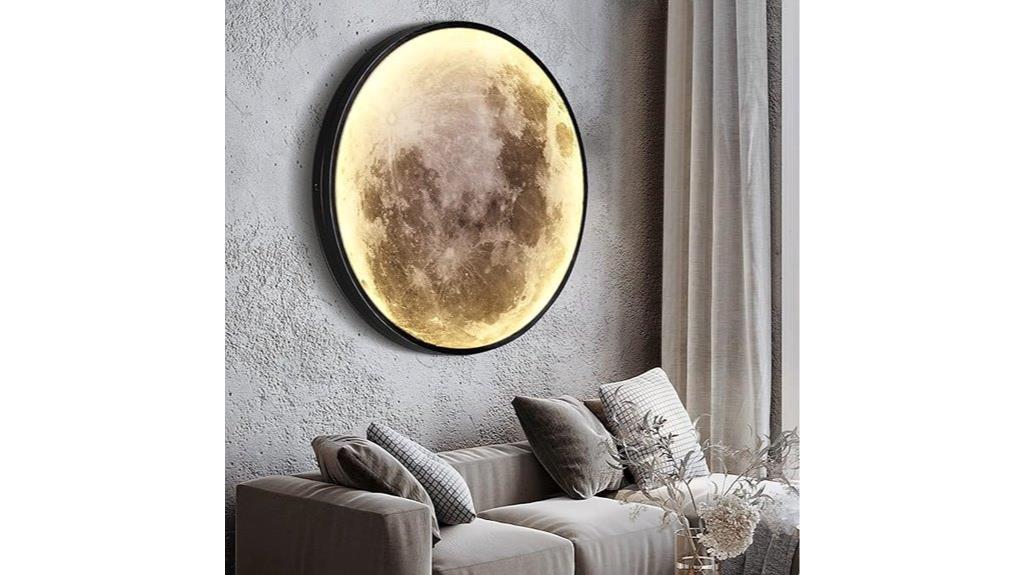 remote controlled dimmable moonlight