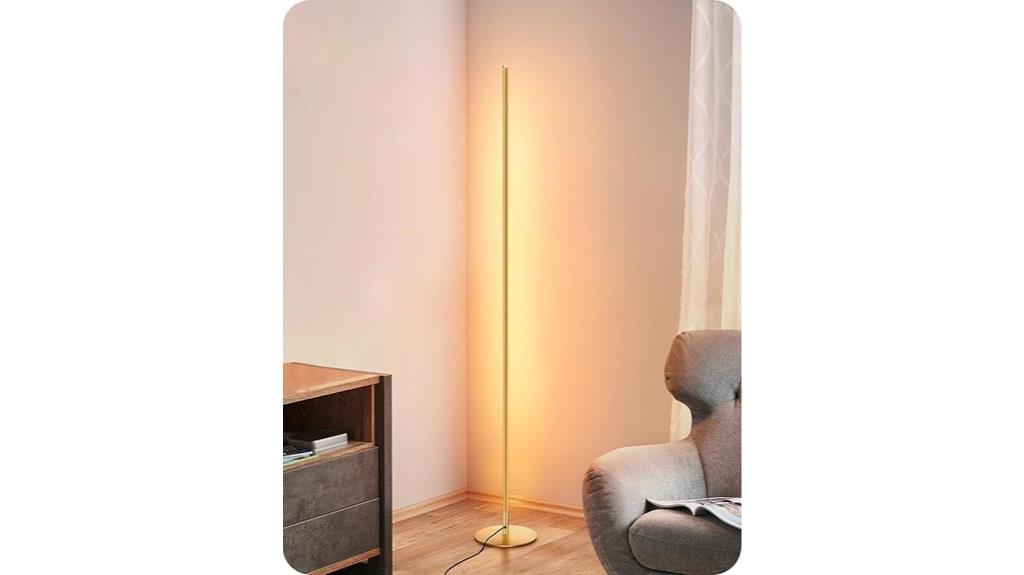 remote controlled led corner lamp