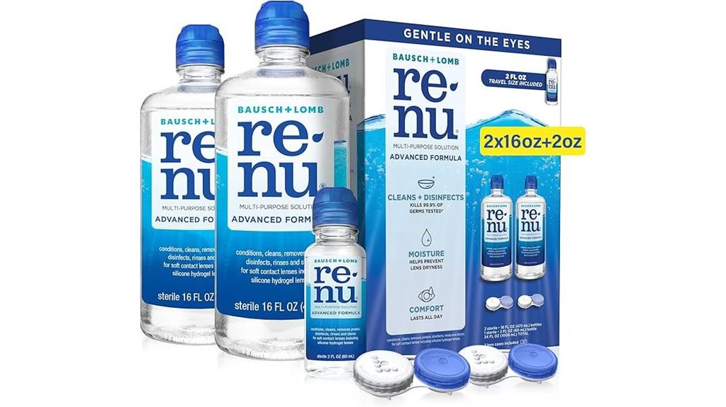 renu contact lens solution