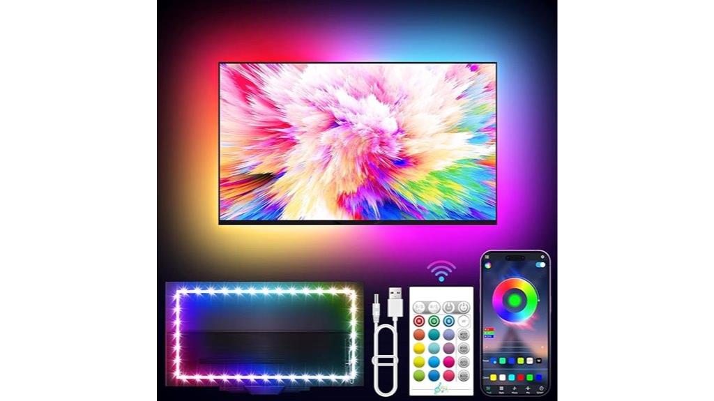 rgb tv led lights