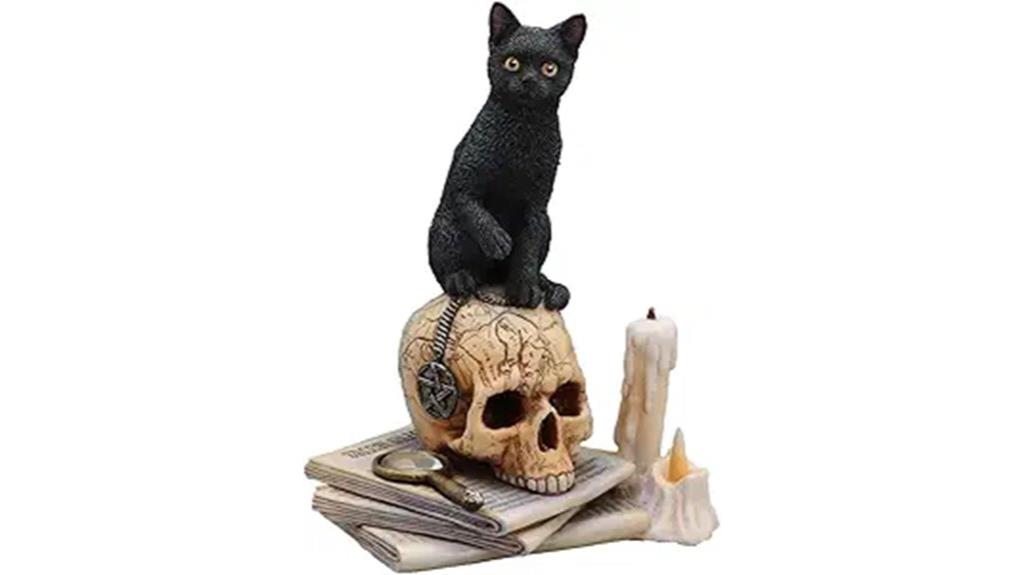 salem themed figurine statue