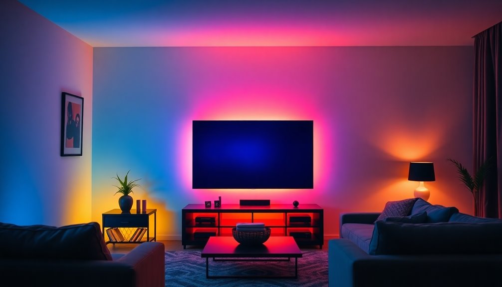 selecting optimal tv backlighting