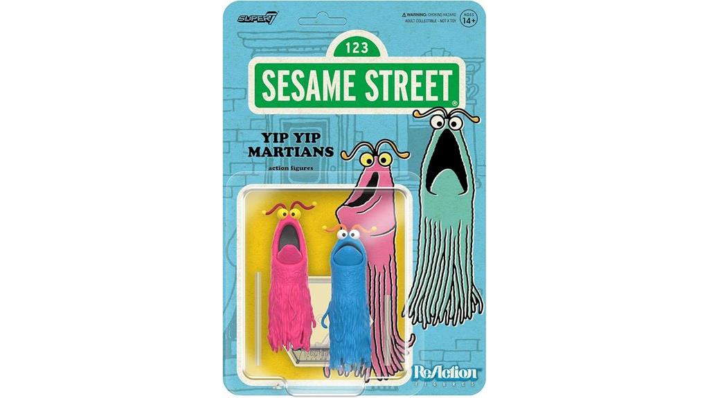 sesame street martians figures