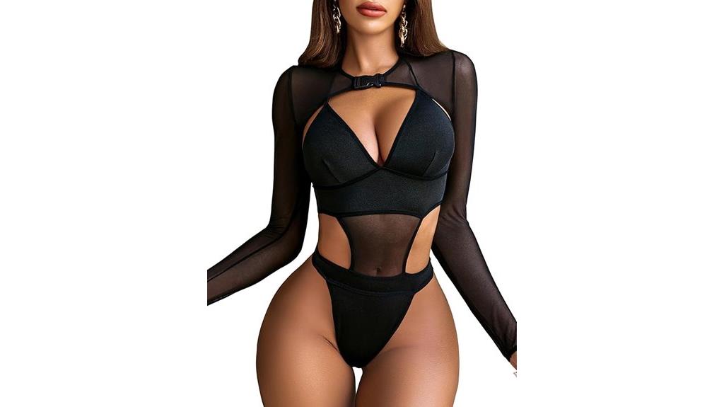 sexy lingerie crop set