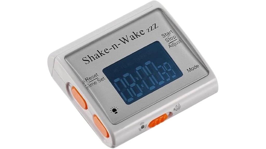 silent vibrating alarm clock