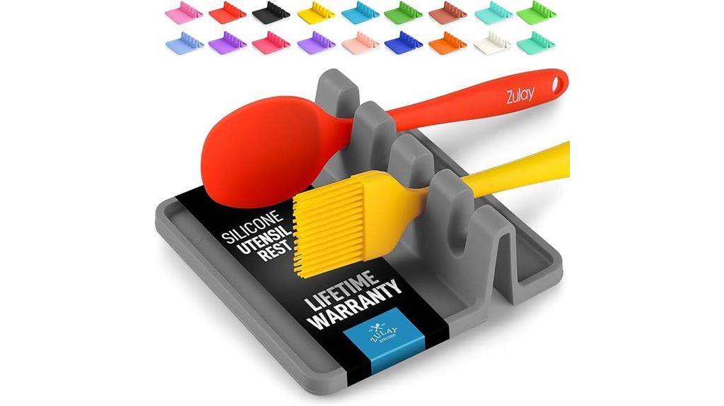 silicone utensil kitchen holder