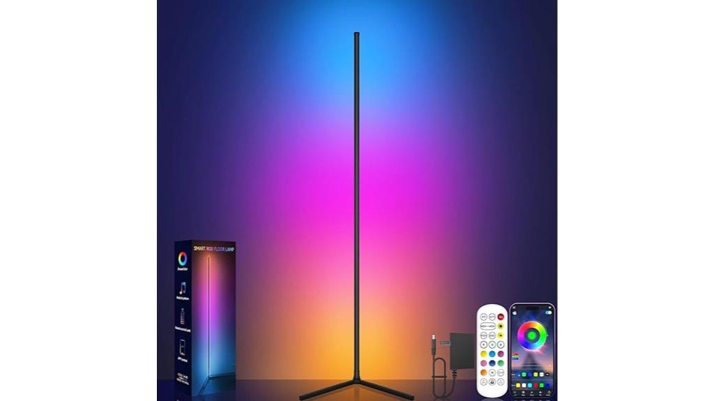 smart rgb corner lamp