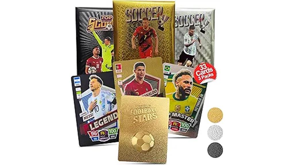 soccer trading cards packs