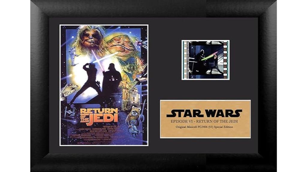 star wars film cells display