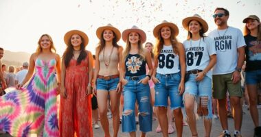 stylish and comfortable festival wear