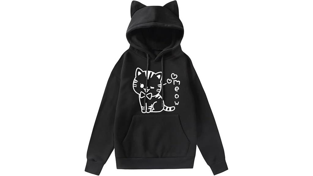 stylish cat themed hoodies