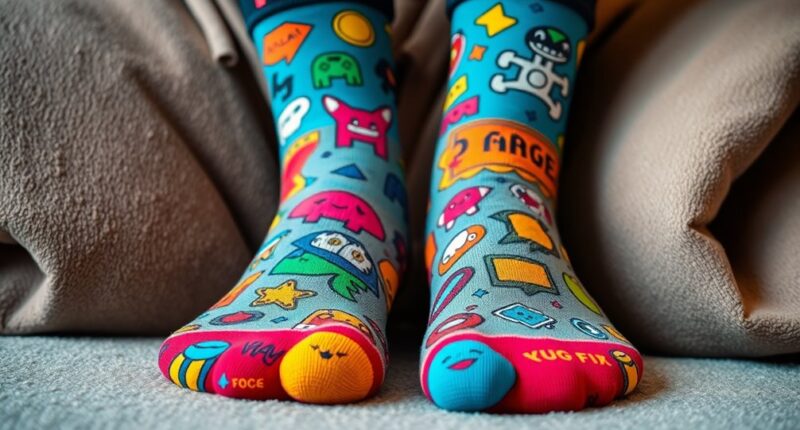 stylish geeky socks collection