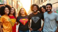 stylish superhero fandom apparel