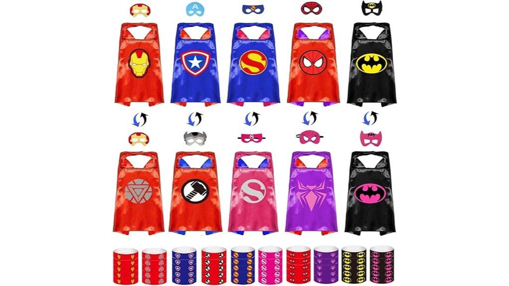 superhero costume set kids