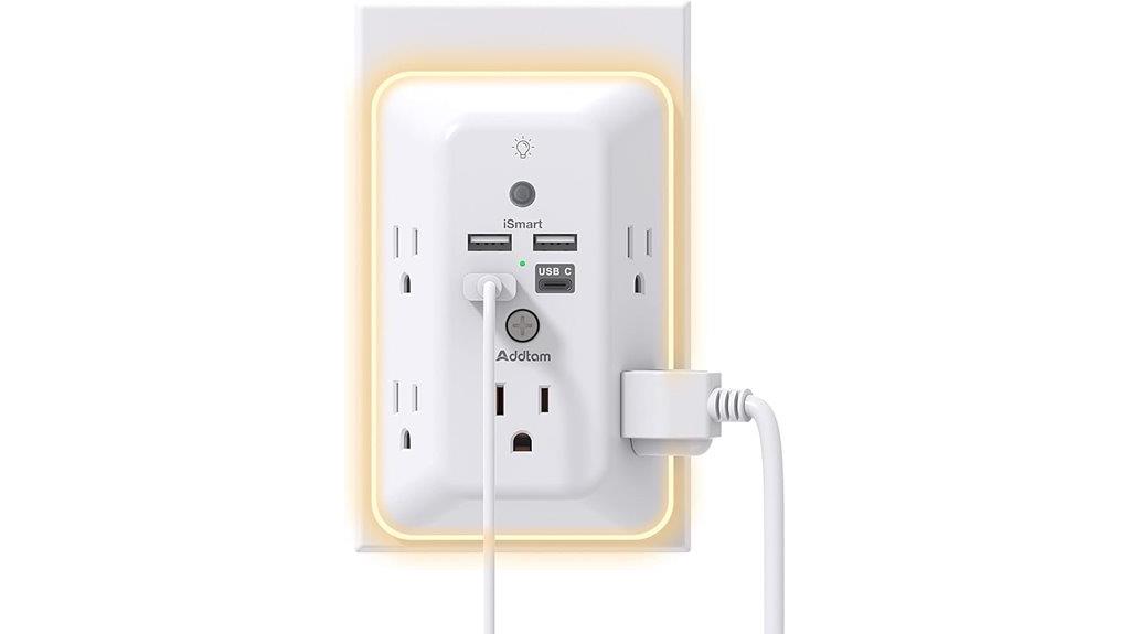 surge protector with usb ports