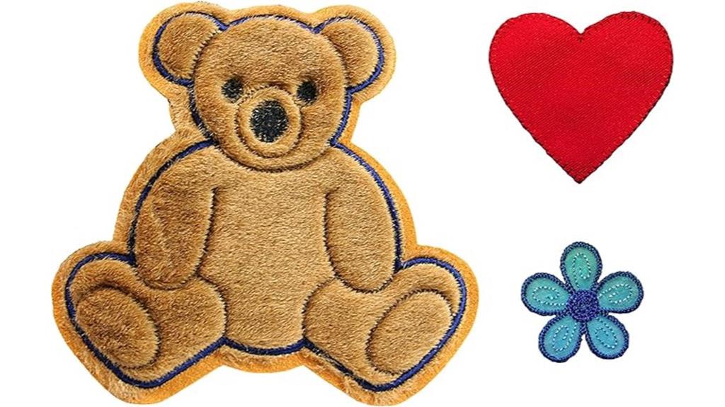 teddy bear costume patches