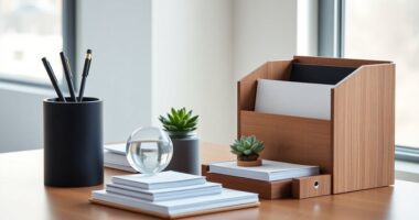 top desk organization solutions