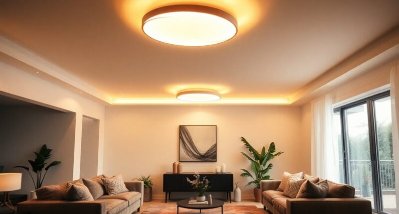 top led ceiling lights