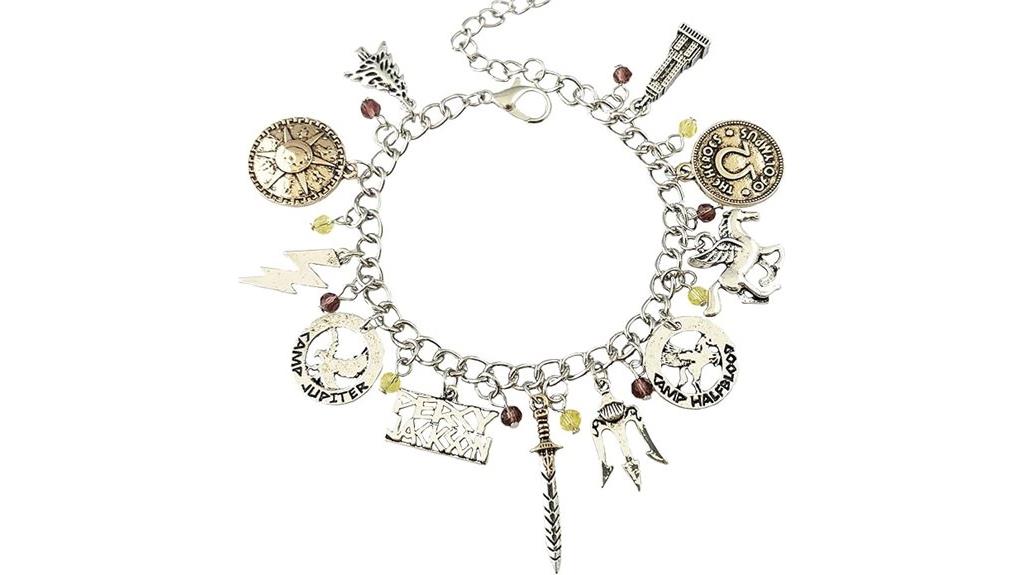unique cosplay charm bracelet