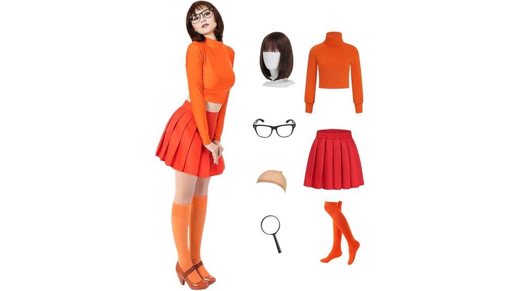 velma costume with accessories