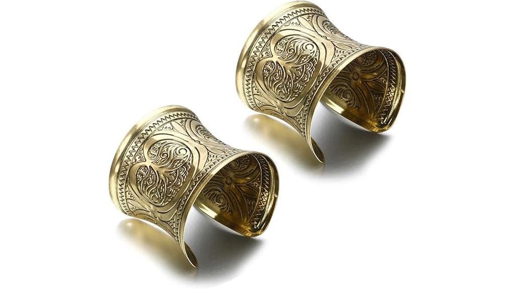vintage ethnic cuff bracelets