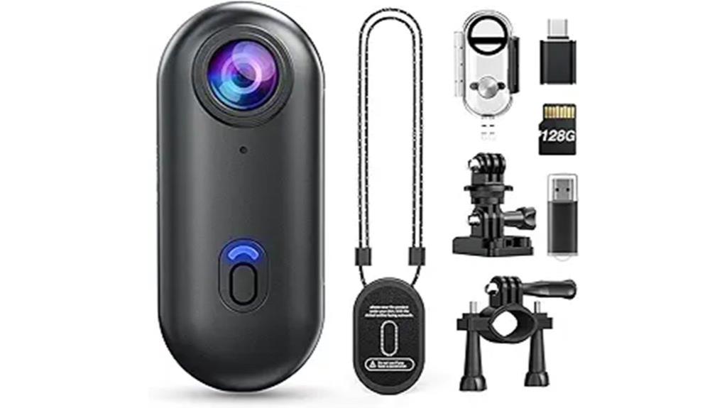 waterproof action camera bundle