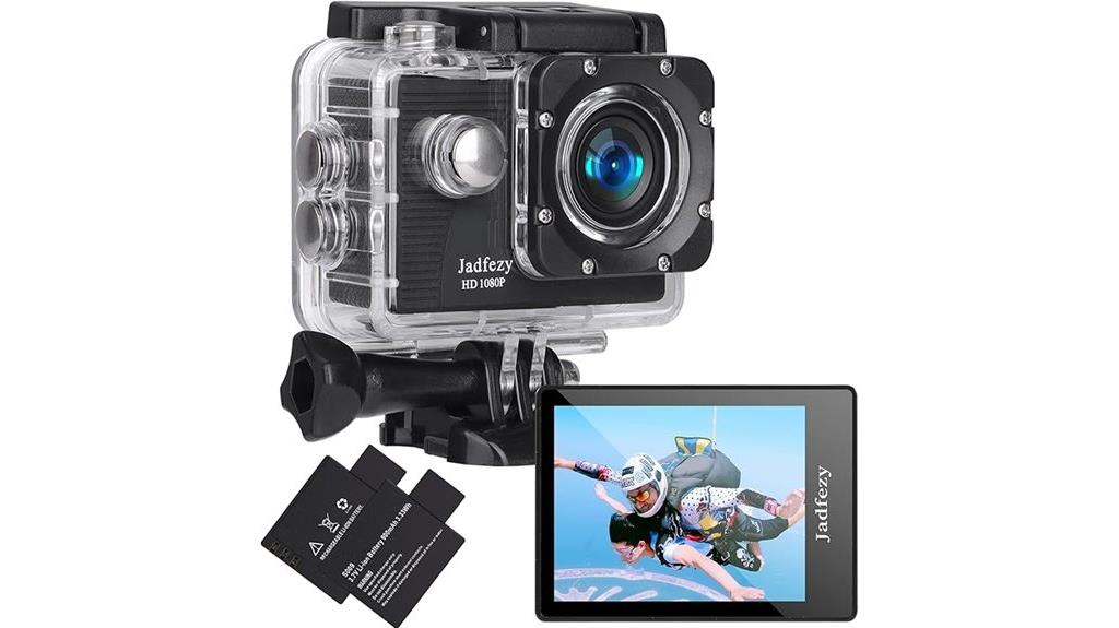 waterproof fhd action camera