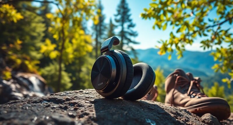 waterproof headphones for adventures