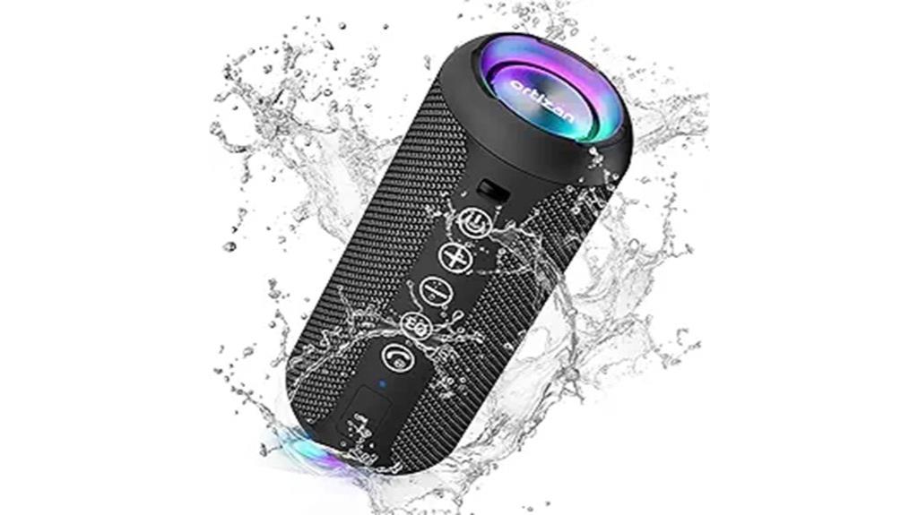 waterproof speaker with longevity