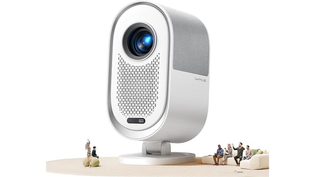 wifi6 1080p home projector