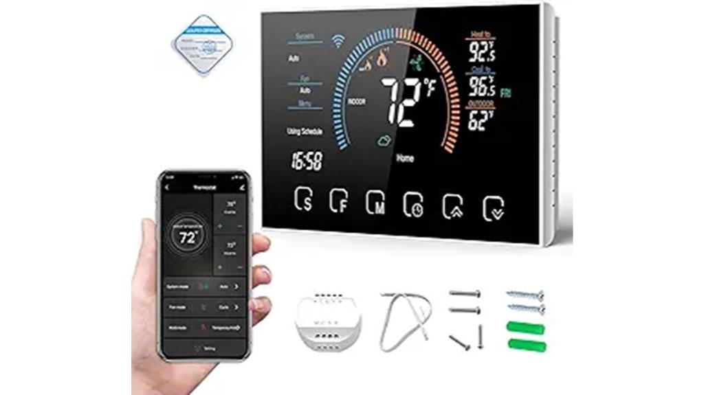 wifi enabled smart thermostat