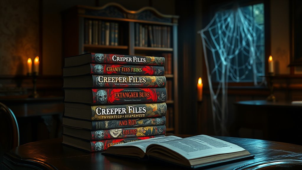 creepy adventure mystery series