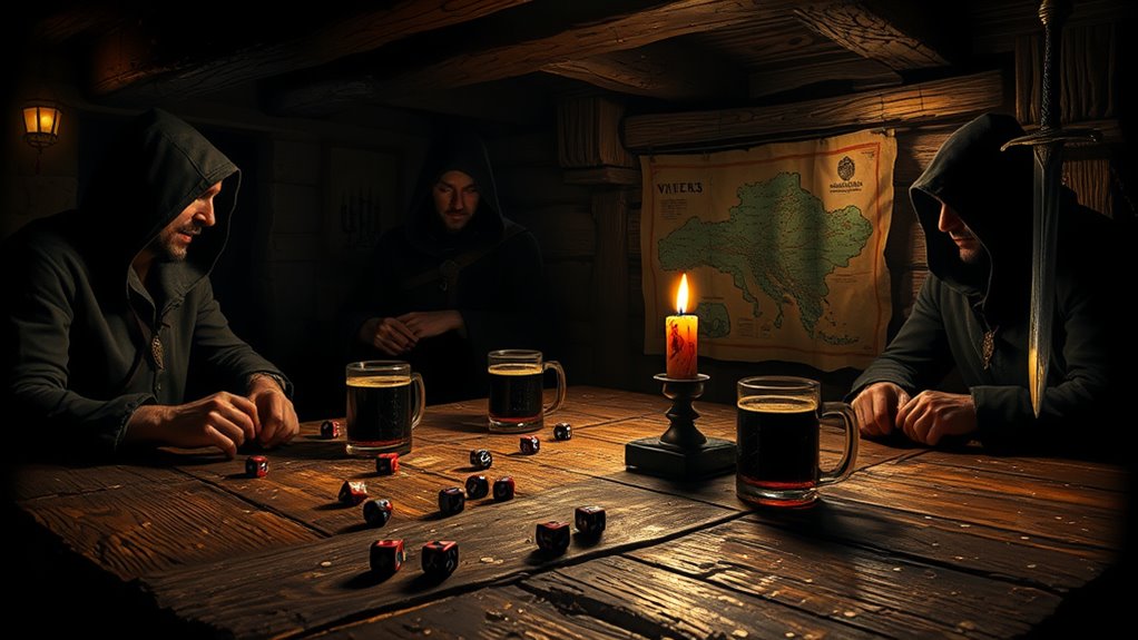 dark fantasy with moral ambiguity