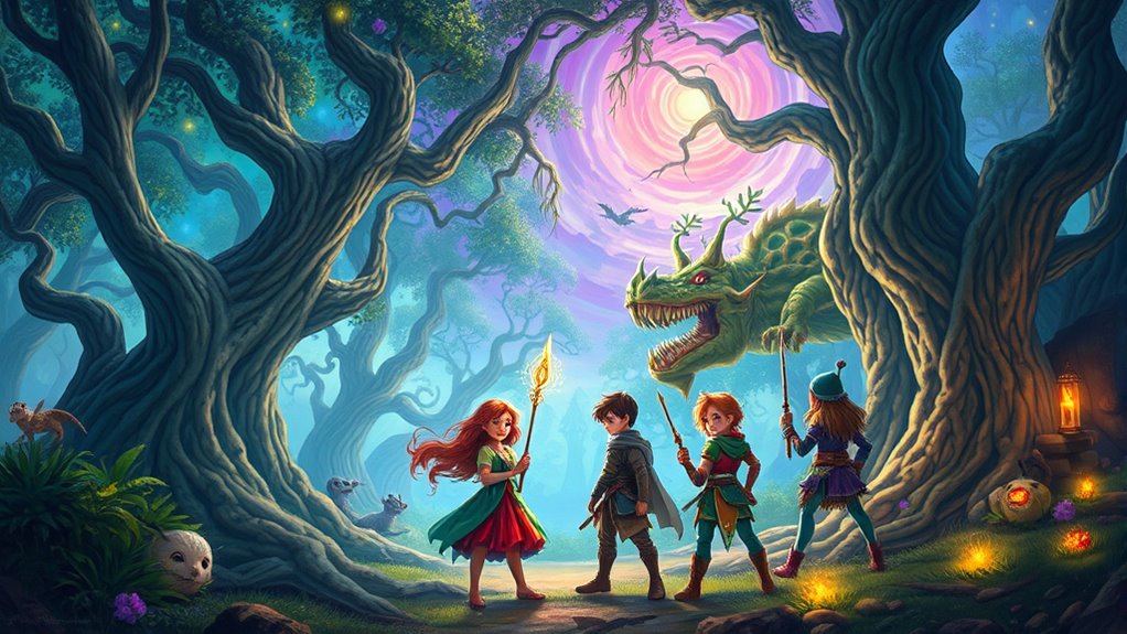demigods battling ancient myths