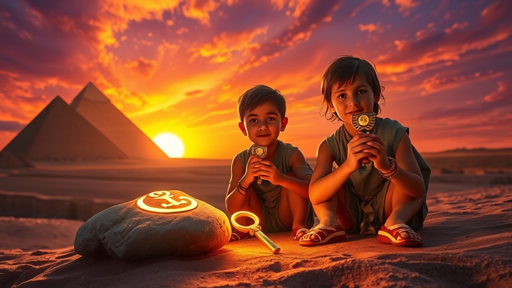 egyptian mythology adventure series