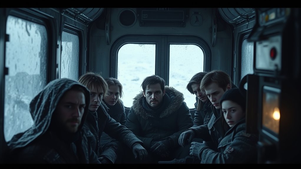 endless train frozen world