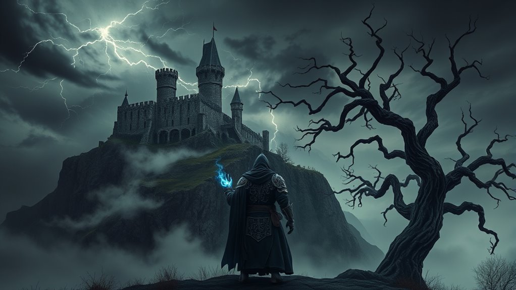 mystical realms and shadows