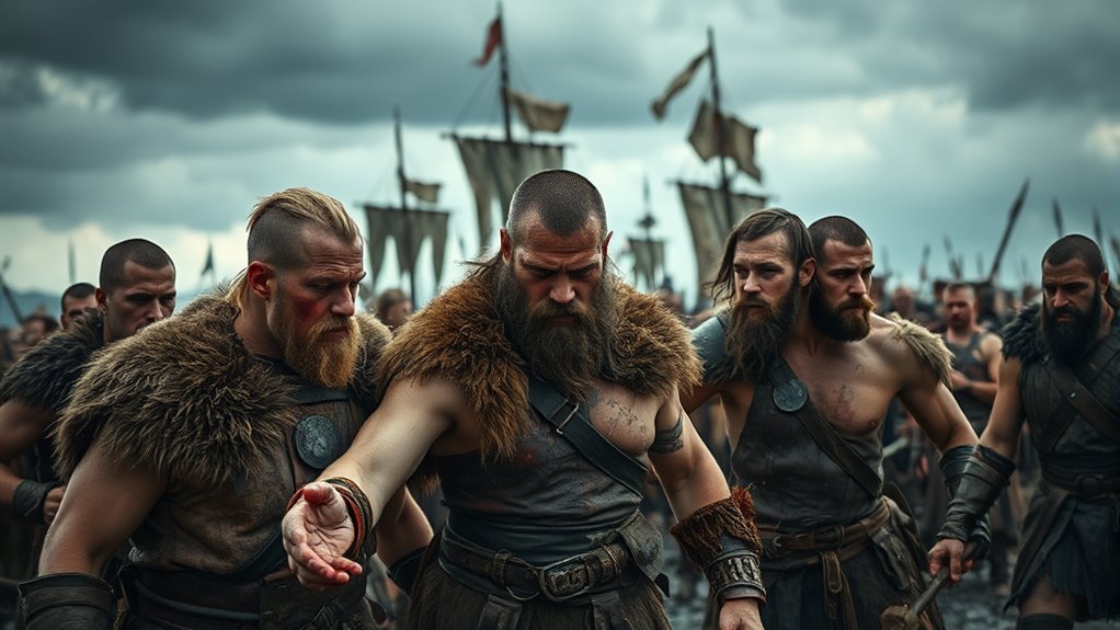 norse raiders explore lands