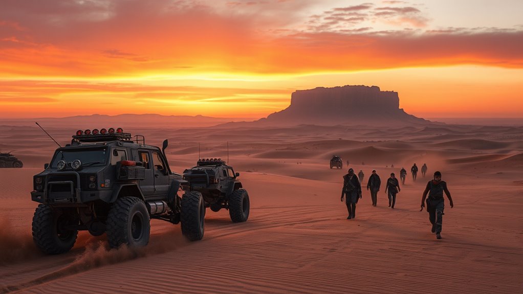 post apocalyptic vehicular warfare chaos