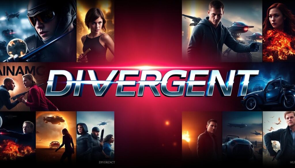 recommended movies like divergent
