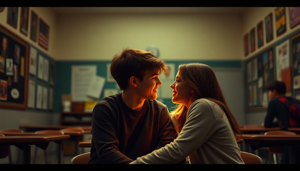 romance in teen movies